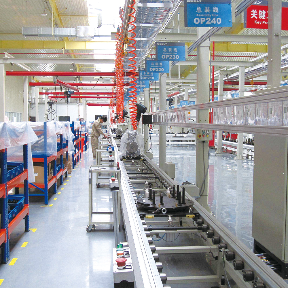 Industrial Assembly Line aluminiumsprofiler